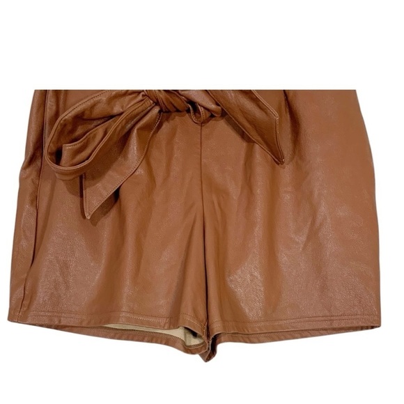 Commando Faux Leather High Waist Shorts Size XS - Picture 6 of 10